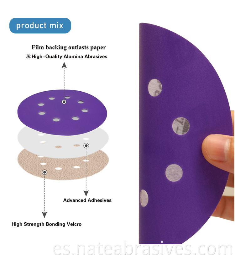 Purple Sanding Disc